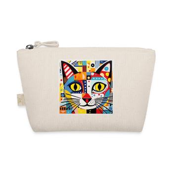 Katze, katzenmotiv - Bio-Täschchen - Natur - Vorne