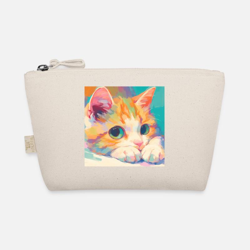 Chat, Motif De Chat Trousse biologique