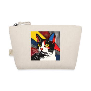 Chat, Motif De Chat - Trousse biologique - nature - Devant