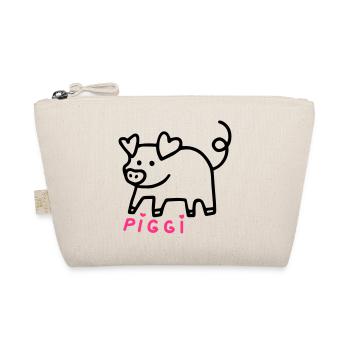 piggi - Organic Pouch - nature - Front