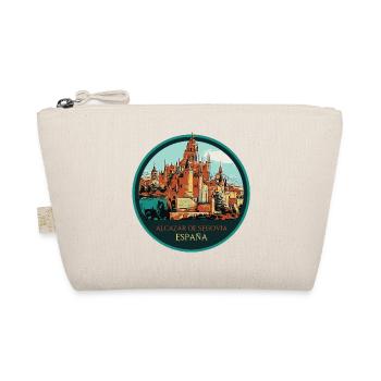 Alcázar von Segovia, Spanien Illustration - Bio-Täschchen - Natur - Vorne