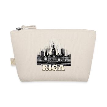 Riga Capital Latvia Baltic States Gift - Organic Pouch - nature - Front