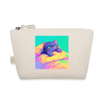 Katze, katzenmotiv - Bio-Täschchen - Natur - Vorne