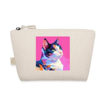 Katze, katzenmotiv - Bio-Täschchen - Natur - Vorne