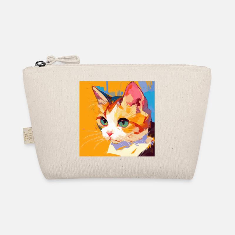 Chat, Motif De Chat Trousse biologique