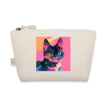 Chat, Motif De Chat - Trousse biologique - nature - Devant