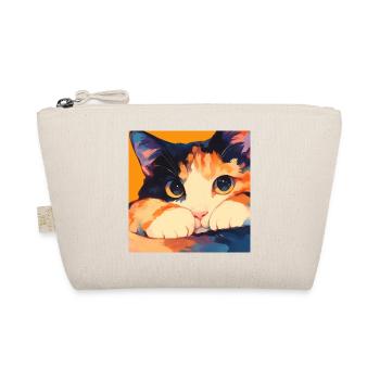 Chat, Motif De Chat - Trousse biologique - nature - Devant