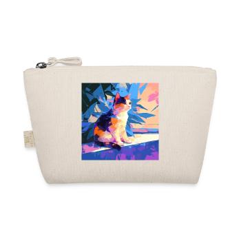 Katze, katzenmotiv - Bio-Täschchen - Natur - Vorne