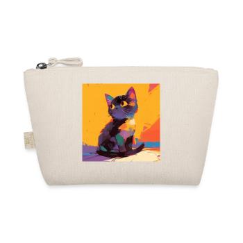 Chat, Motif De Chat - Trousse biologique - nature - Devant