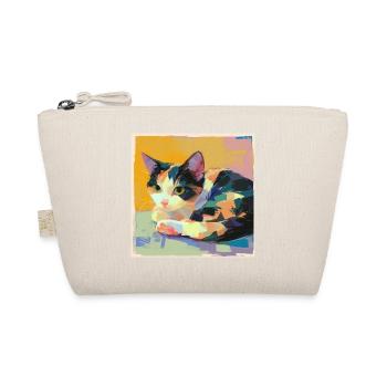 Chat, Motif De Chat - Trousse biologique - nature - Devant
