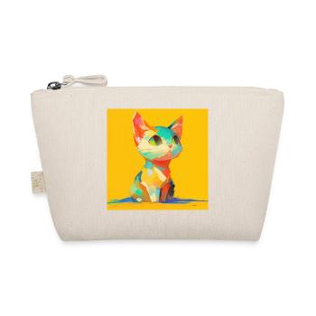 Chat, Motif De Chat - Trousse biologique - nature - Devant