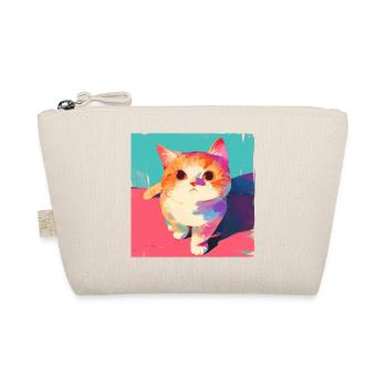 Chat, Motif De Chat - Trousse biologique - nature - Devant