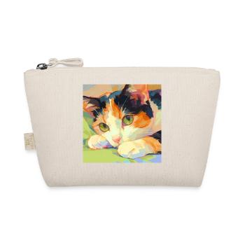 Chat, Motif De Chat - Trousse biologique - nature - Devant
