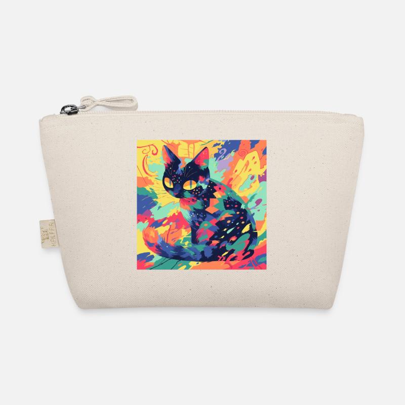Chat, Motif De Chat Trousse biologique