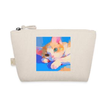 Chat, Motif De Chat - Trousse biologique - nature - Devant