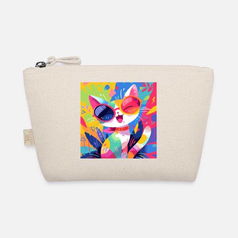 Chat, Motif De Chat Trousse biologique