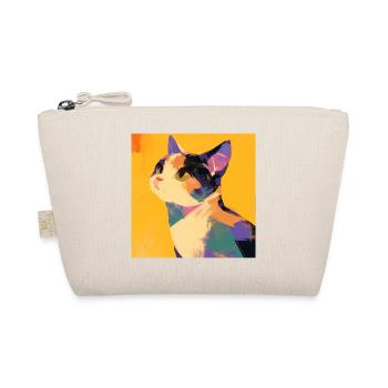 Katze, katzenmotiv - Bio-Täschchen - Natur - Vorne