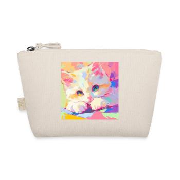 Chat, Motif De Chat - Trousse biologique - nature - Devant