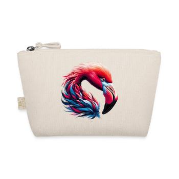 Flamingo - Bio-Täschchen - Natur - Vorne
