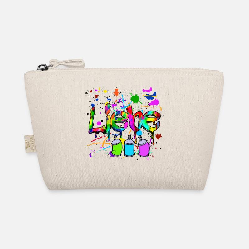 Zeichnen Spruch Spraydose Sprayer Graffiti Kunst Bio-Täschchen