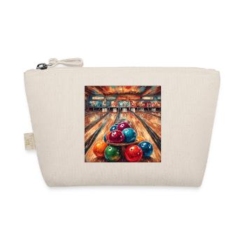 Bowling / Quilles / Bowling / Pin / Strike - Trousse biologique - nature - Devant