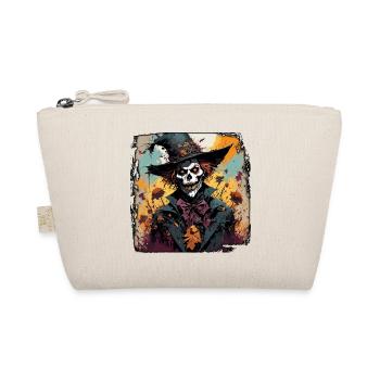 Scarecrow / Harvest Worker / Corn Field / Field - Organic Pouch - nature - Front