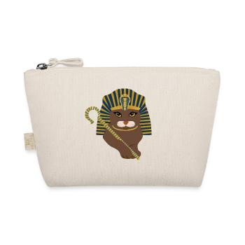 pharaoh cat - Organic Pouch - nature - Front