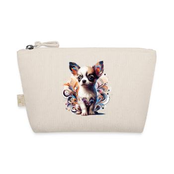 Chihuahua chiot mignon coloré graphique chien cadeau - Trousse biologique - nature - Devant