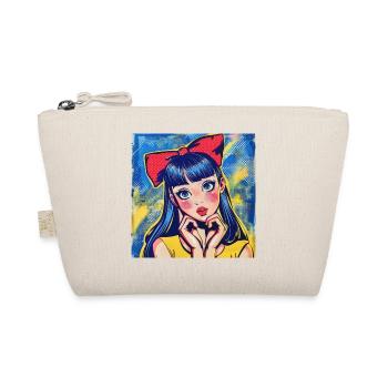 Anime, Fille, Rétro, Waifu, Japon, Années 60 - Trousse biologique - nature - Devant