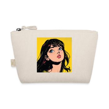 Anime, Fille, Rétro, Waifu, Japon - Trousse biologique - nature - Devant