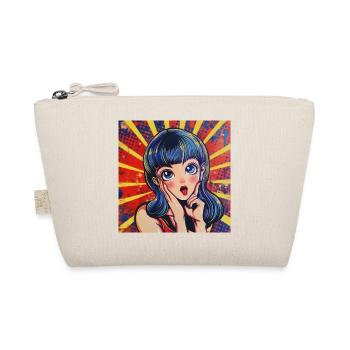 Anime, Retro Waifu, Japon - Trousse biologique - nature - Devant
