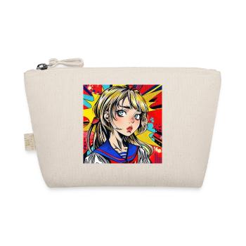 Anime, Fille, Rétro, Waifu, Japon - Trousse biologique - nature - Devant