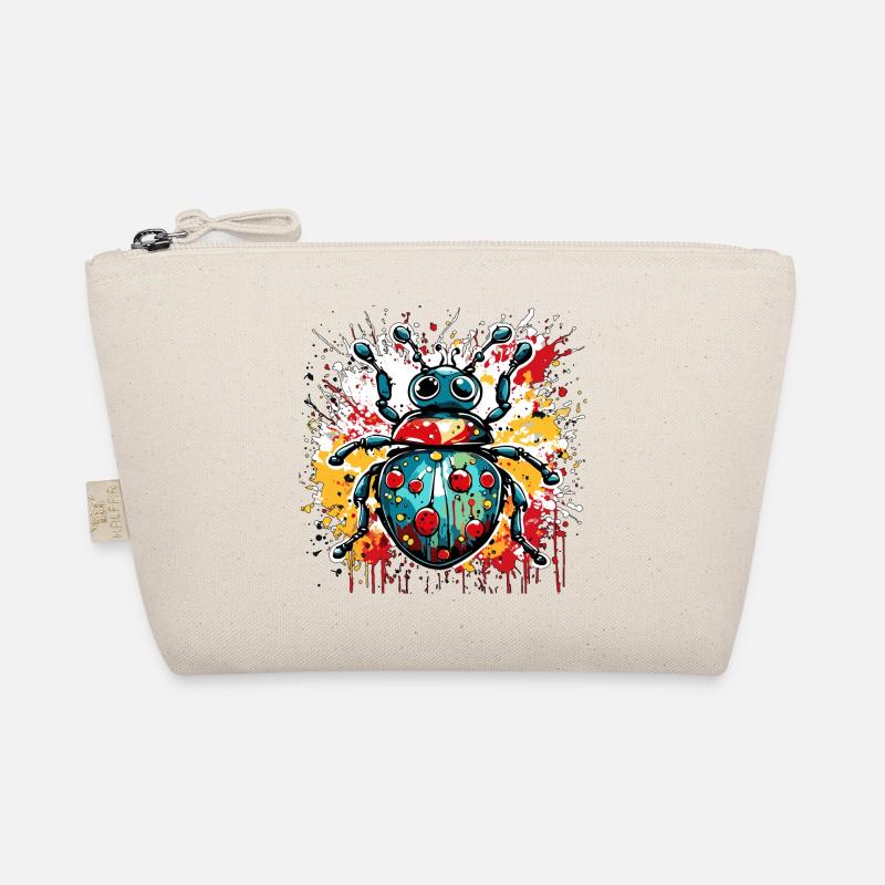 Marienkäfer / Glücksbringer / Punktkäfer / Neujahr Bio-Täschchen