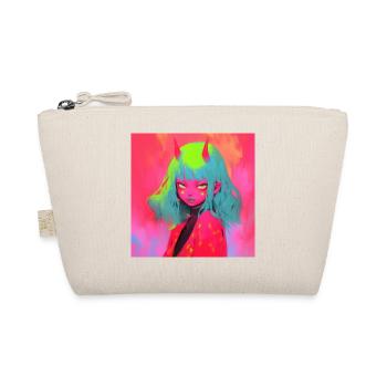 Anime Demon, Waifu, Japan - Organic Pouch - nature - Front