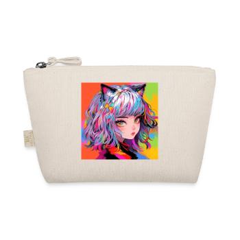Anime, Neko Girl, Waifu, Japan - Organic Pouch - nature - Front