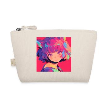 Anime, Cat Girl, Waifu, Japan - Organic Pouch - nature - Front
