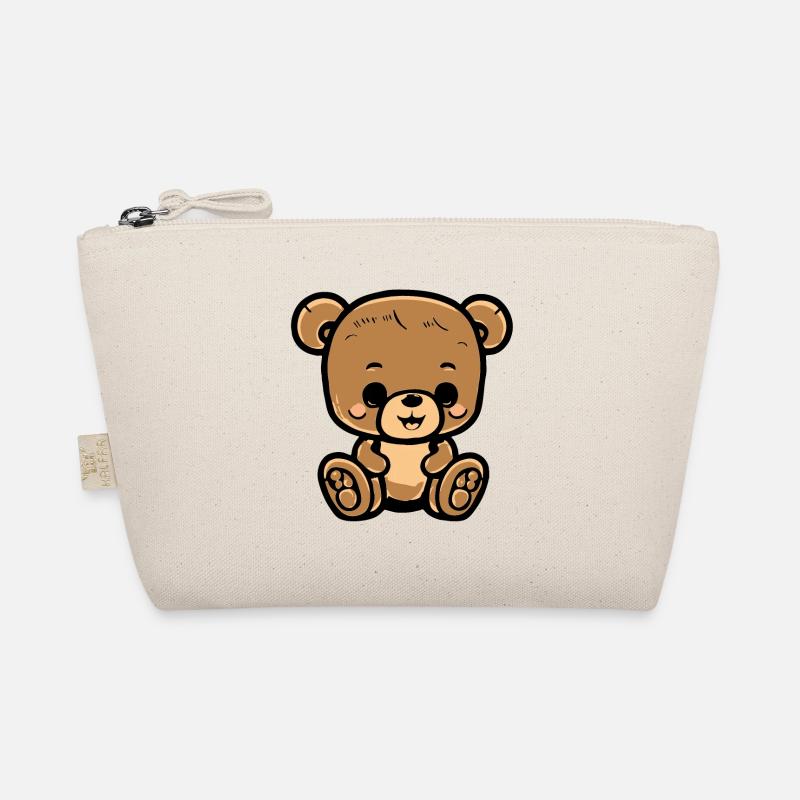 Câlin Teddy Sitting Brown Bear Trousse biologique