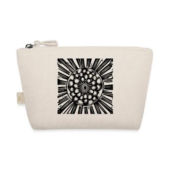 Psychedelic / Hippie / Goa / Shapes / Patterns - Organic Pouch - nature - Front