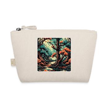 Forest / Psychedelic / Trees / Wilderness / Goa - Organic Pouch - nature - Front