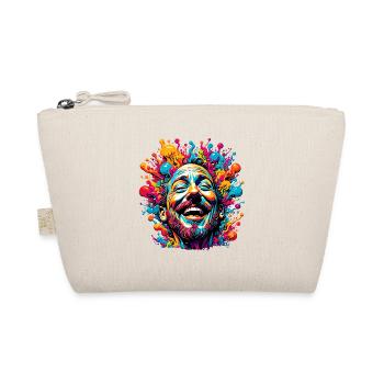 psychedelic / Goa / Hippie / Hallucination / Peace - Organic Pouch - nature - Front