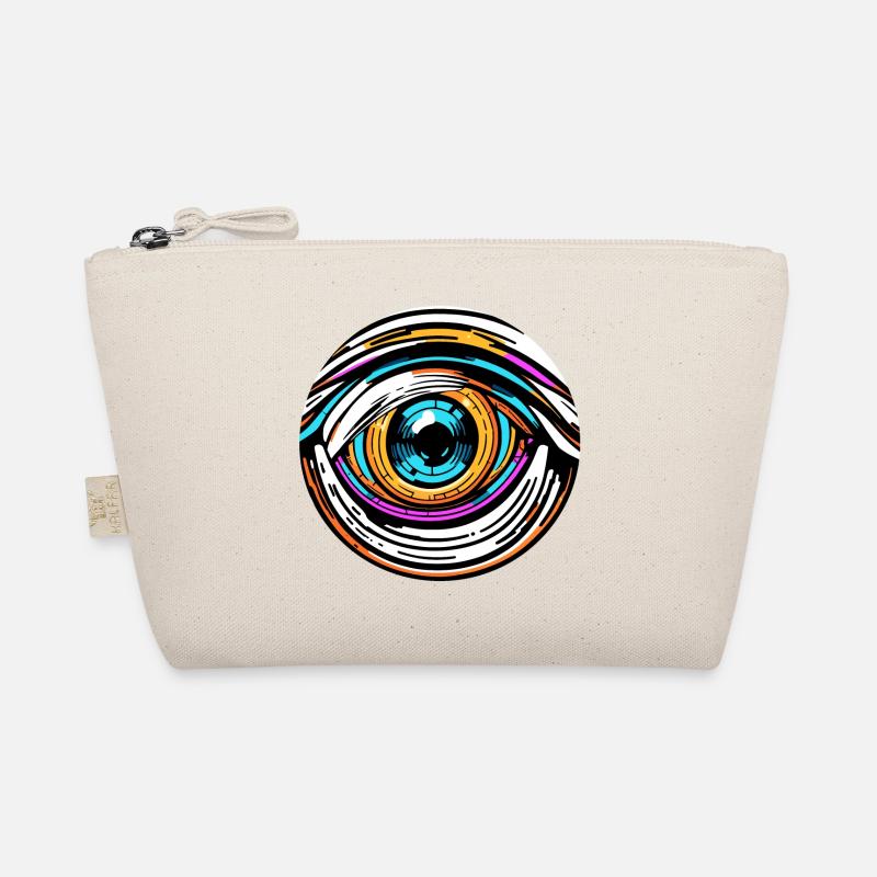 Psychedelic / Eye / Psychobilly / Comic / Colorful Organic Pouch