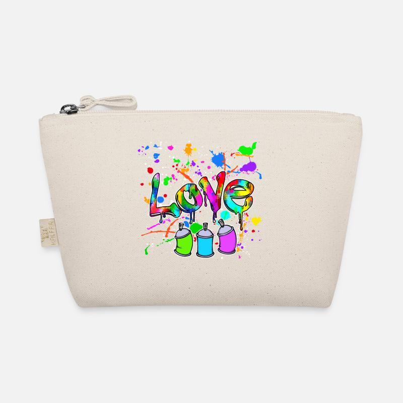 Wildstyle Graffiti Spraydose Sprayer Street Art - Bio-Täschchen - Natur