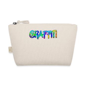 Graffiti Street Art Illustration Kunst Spraydose - Bio-Täschchen - Natur - Vorne