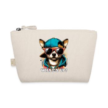What's going on? Cool Chihuahua Dog Gift - Organic Pouch - nature - Front