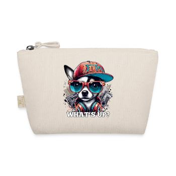 What's going on? Cool Chihuahua Dog Gift - Organic Pouch - nature - Front