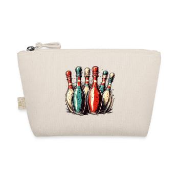Bowling / Quilles / Bowling / Pin / Strike - Trousse biologique - nature - Devant