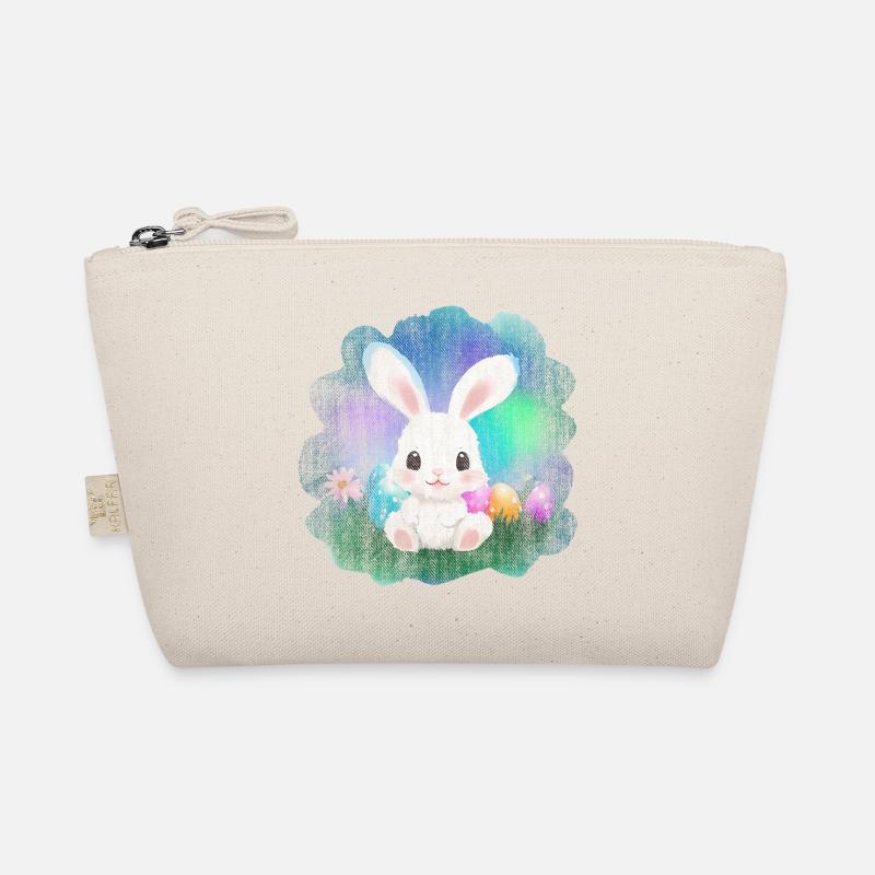 Lapin de Pâques mignon Trousse biologique