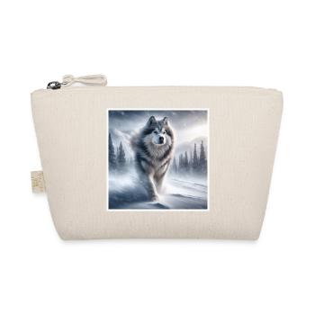 Schlittenhund - Bio-Täschchen - Natur - Vorne