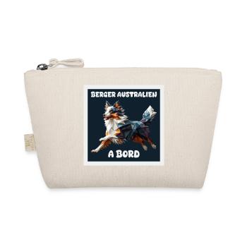 STICKER VOITURE BERGER AUSTRALIEN A BORD - Trousse biologique - nature - Devant