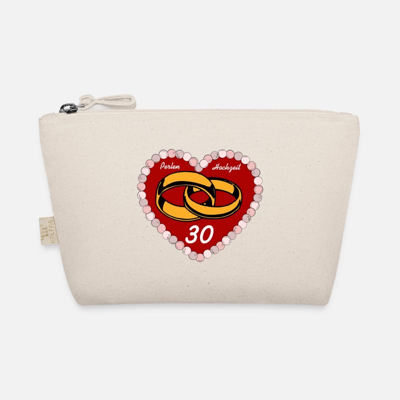 Noces de perles, 30 ans de mariage (25) - Trousse biologique - nature